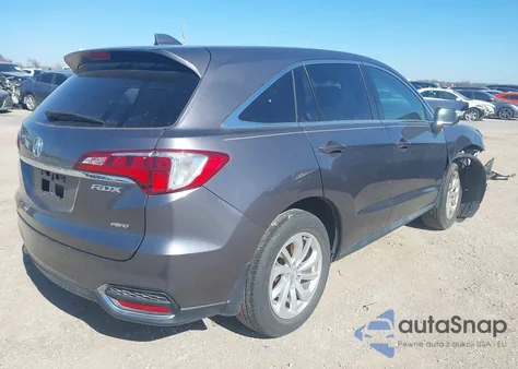 2018 Acura Rdx Technology Acurawatch Plus Packages/Technology Package from USA, damaged, VIN 5J8TB4H56JL022410